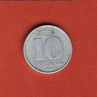 DDR 10 Pfennig. 1963.A.