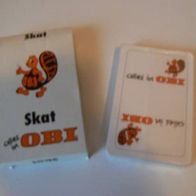 Skat Spiel Kartenspiel Motiv OBI Neu + OVP