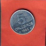 Brasilien 5 Cruzeiros 1983