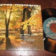 Yves Montand - France 7" EP Les feuilles mortes - 1a !