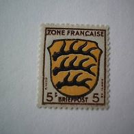 Französische Zone Nr 3 Postfrisch