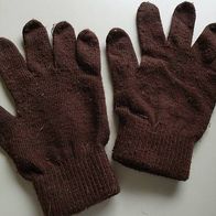 Braune Handschuhe