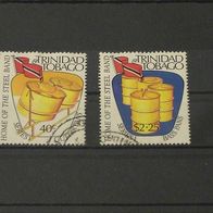 Trinidad & Tobago, MNr.589,591 gestempelt