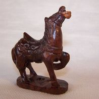 Alte Wurzelholz / Pfeifenholz Figur - Pferd * **