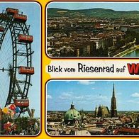 Wien - Blick vom Riesenrad gelaufen aus Nachlass -al-