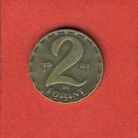 Ungarn 2 Forint 1981