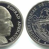 Medaille "Konrad Adenauer", 40 mm ##54