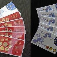 Original Kursmünzensatz Deutschland 2002 PP