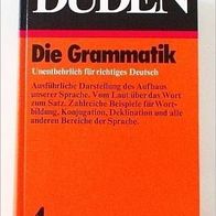 Duden Band 4: Die Grammatik, 3. Auflage - Unentbehrlich für richtiges Deutsch!
