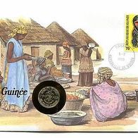 Numisbrief Guinea, 10 Francs 1985 unc, ##333