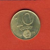Ungarn 10 Forint 1989