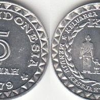 Indonesien 5 Rupien 1979 (m268)
