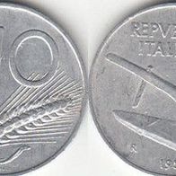Italien 10 Lire 1955R (m272)