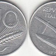 Italien 10 Lire 1975R (m273)