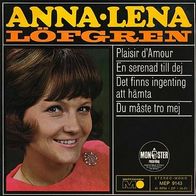 7"ANNA-LENA · Plaisir d´Amour (EP RAR 1967)