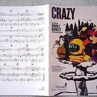Crazy" von B. Burton für Klavier, Gesang, Gitarre