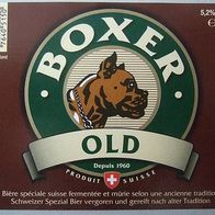 Bier-Etikett: Brasserie Boxer, Old, Romanel, CH