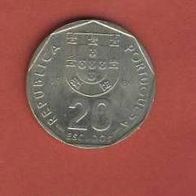 Portugal 20 Escudos 1989