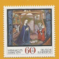 Bund 1979 Weihnachten Mi.-Nr. 1032 postfr. (3136)