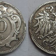 Österreich 10 Heller 1895 ## C3