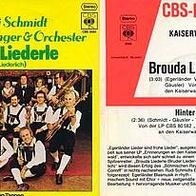 7"Die Rudi Schmidt Kaiserwald Singer · Brouda Liederle (RAR 1975)