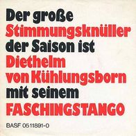 7"DIETHELM VON Kühlungsborn/ · Faschingstango (RAR 1973)