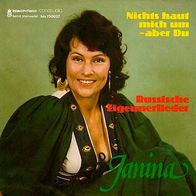 7"JANINA · Nichts haut mich um - aber du (RAR 1971)