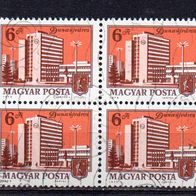 ro 6090 Ungarn Mi. Nr. 3045 o vierer Bl.