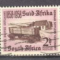 Südafrika, 1958, Mi. 257, Siedler, 1 Briefm., gest.