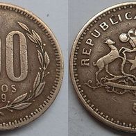 Chile 100 Pesos 1989 ## S17