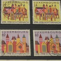 Luxemburg, MNr.1456(2),1458(2), gestempelt