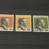 Luxemburg, MNr.1311,1313,1314, gestempelt