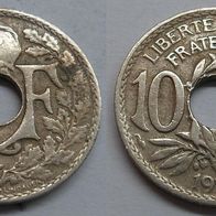 Frankreich 10 Centimes 1919 ## B9