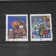 Makedonien, MNr.76/77 gestempelt