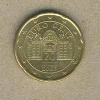 Österreich 20 Cent 2003