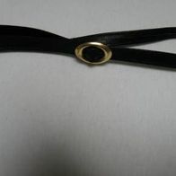 schwarzer Gürtel für Mädchen ca. 65 cm lang, 1 cm breit
