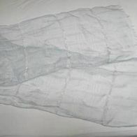 blaßblauer Seidenschal Schal ca. 110 cm x 25 cm