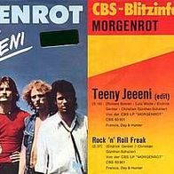 7"MORGENROT · Teeny Jeeeni (Promo RAR 1980)