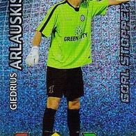 Champions League 09/10 Arlauskis (AFC Urinea Urziceni) - Sonderkarte GOAL Stopper