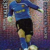 Champions League 09/10 Valdés (FC Barcelona) - Sonderkarte GOAL Stopper