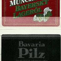ALT ! Bieretiketten Spendrups Bryggeri AB Grangesberg Schweden
