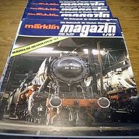 Märklin Magazin Jahrgang 1987