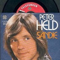 PETER HELD 7” Single SANDIE von 1974