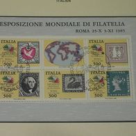 Italien, MNr.1954/58 Block 2 gestempelt