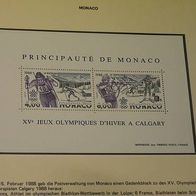 Monaco, MNr.1855/56 Block 38 postfrisch