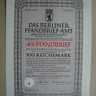 Das Berliner Pfandbrief-Amt 4% R. II 100 RM 1942