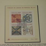 Portugal, MNr.1625,1640/41,1644 Bl.46 gestempelt