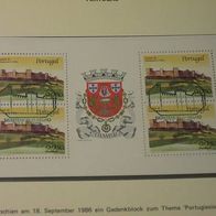 Portugal, MNr.1700 Heftchenblatt gestempelt