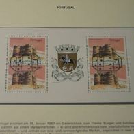 Portugal, MNr.1708 Heftchenblatt gestempelt