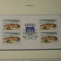 Portugal, MNr.1709 Heftchenblatt postfrisch
